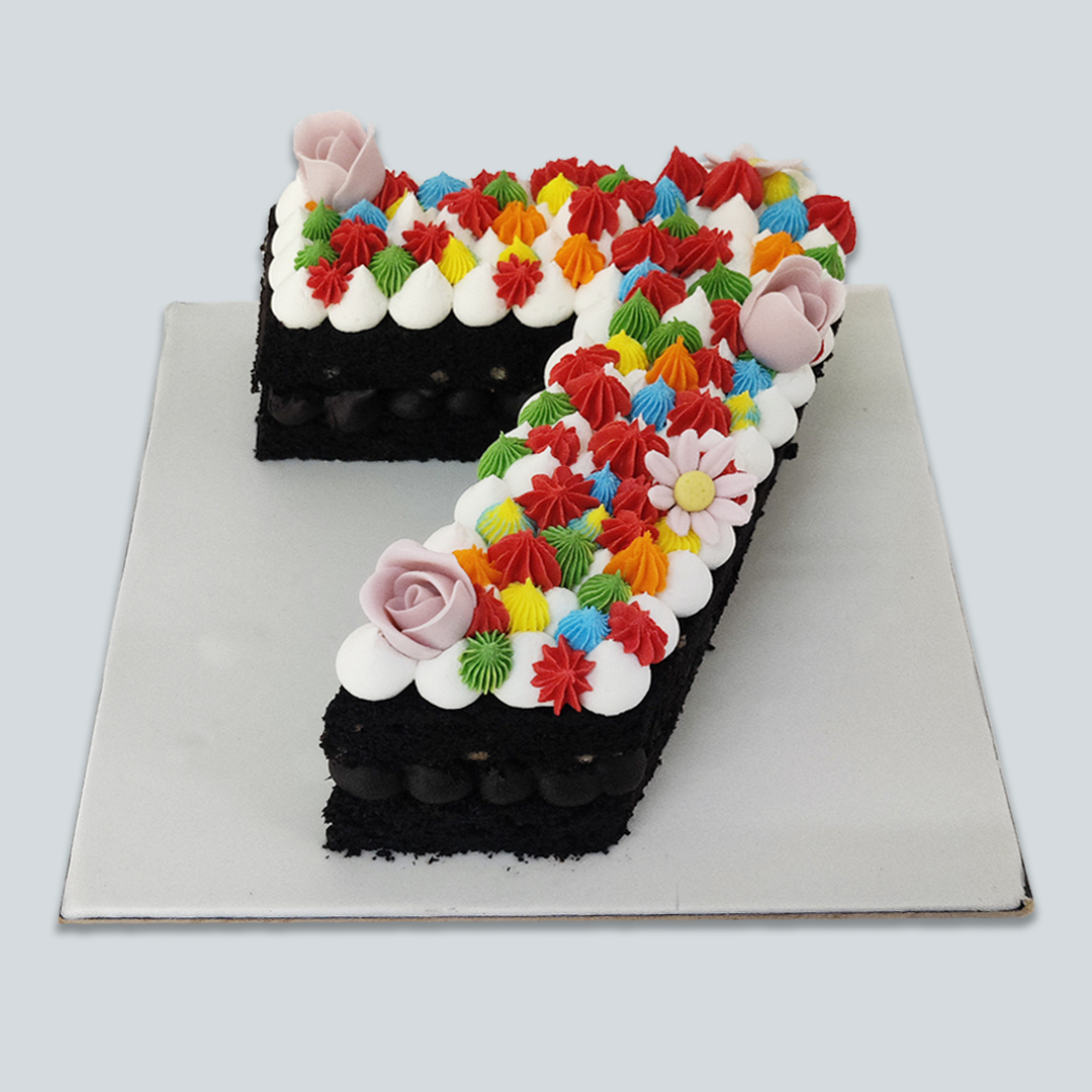 7 Number Cake - Crave by Leena