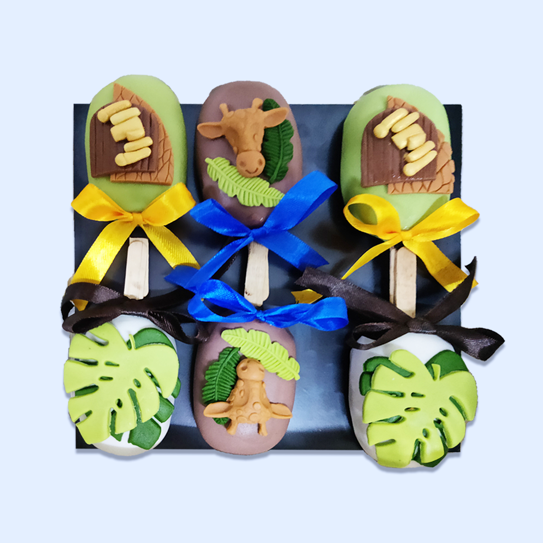 Animal Theme Cakesickles - Crave by Leena