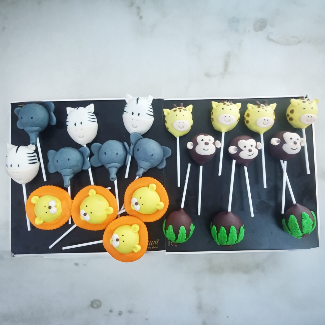 Animal Theme Cake pops - Crave by Leena