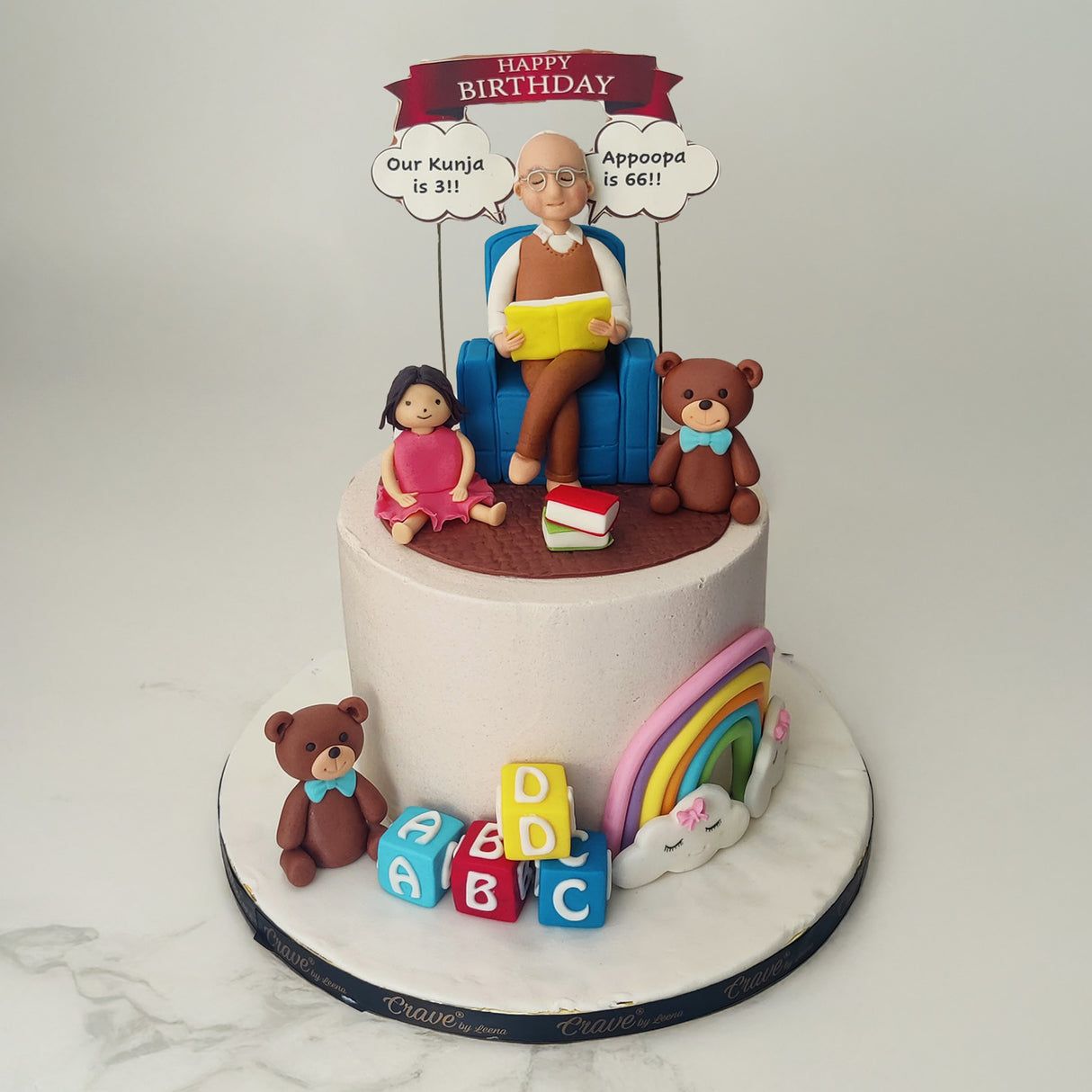 Baby Girl and Grandad - Crave by Leena