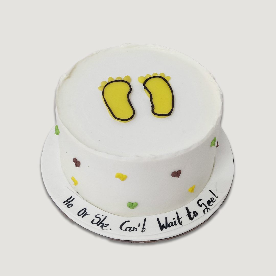Baby's Feet Cake