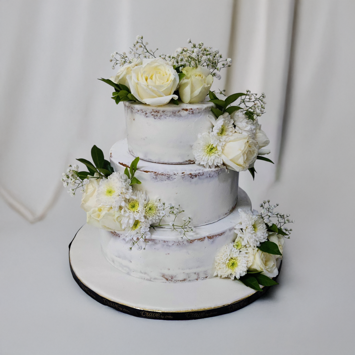 Beautiful Wedding Cake - Crave by Leena