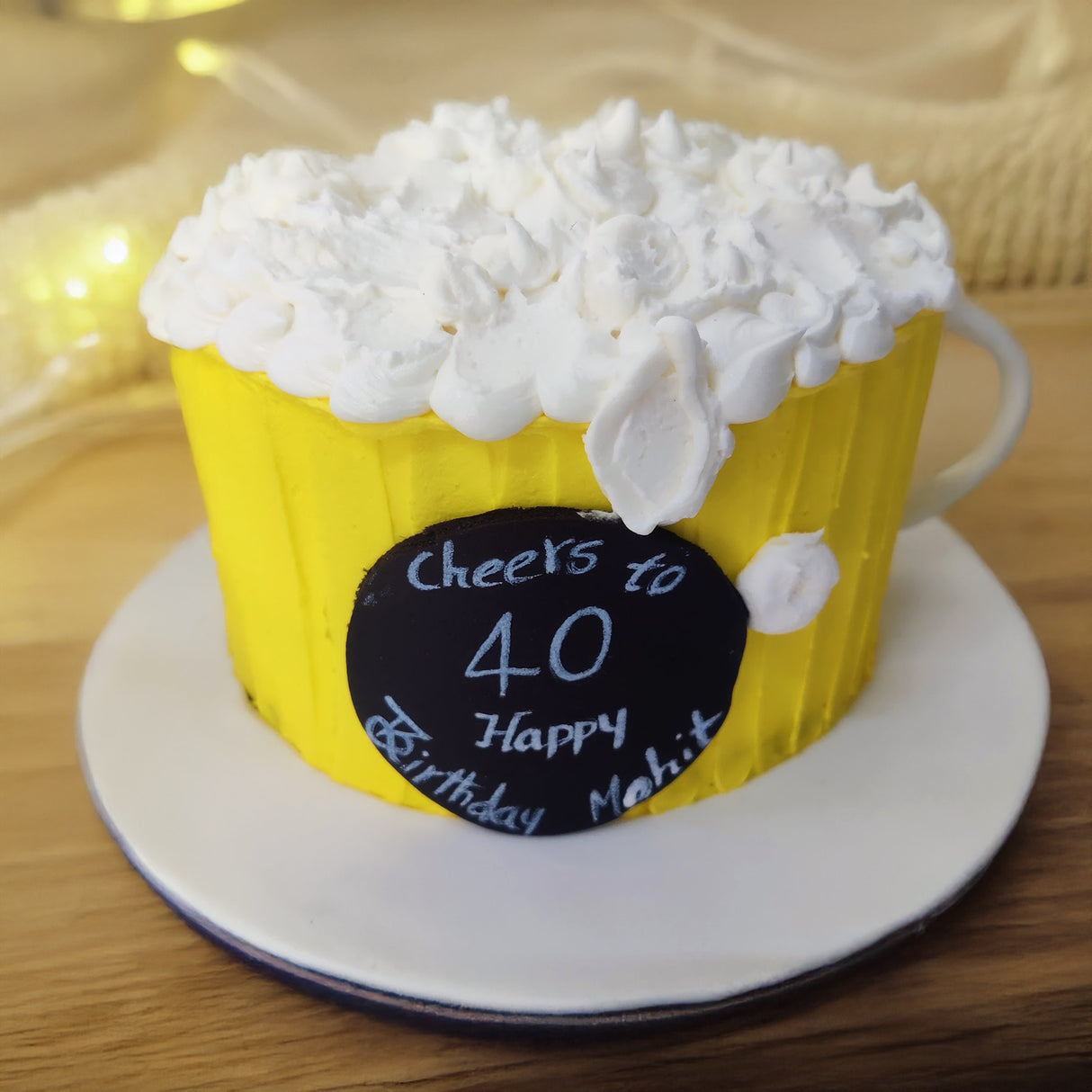 Beer Mug Cake - Crave by Leena