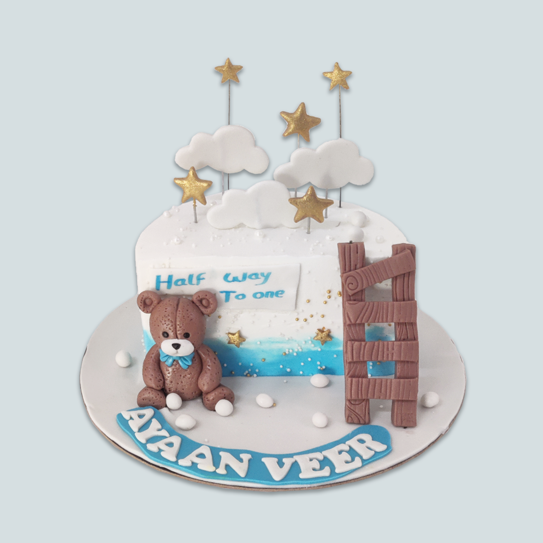 Blue Ombre Halfie - Crave by Leena