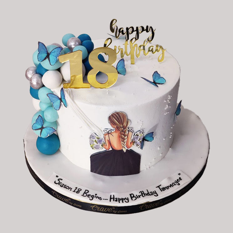 Elegant Butterflies with Topper - Crave by Leena