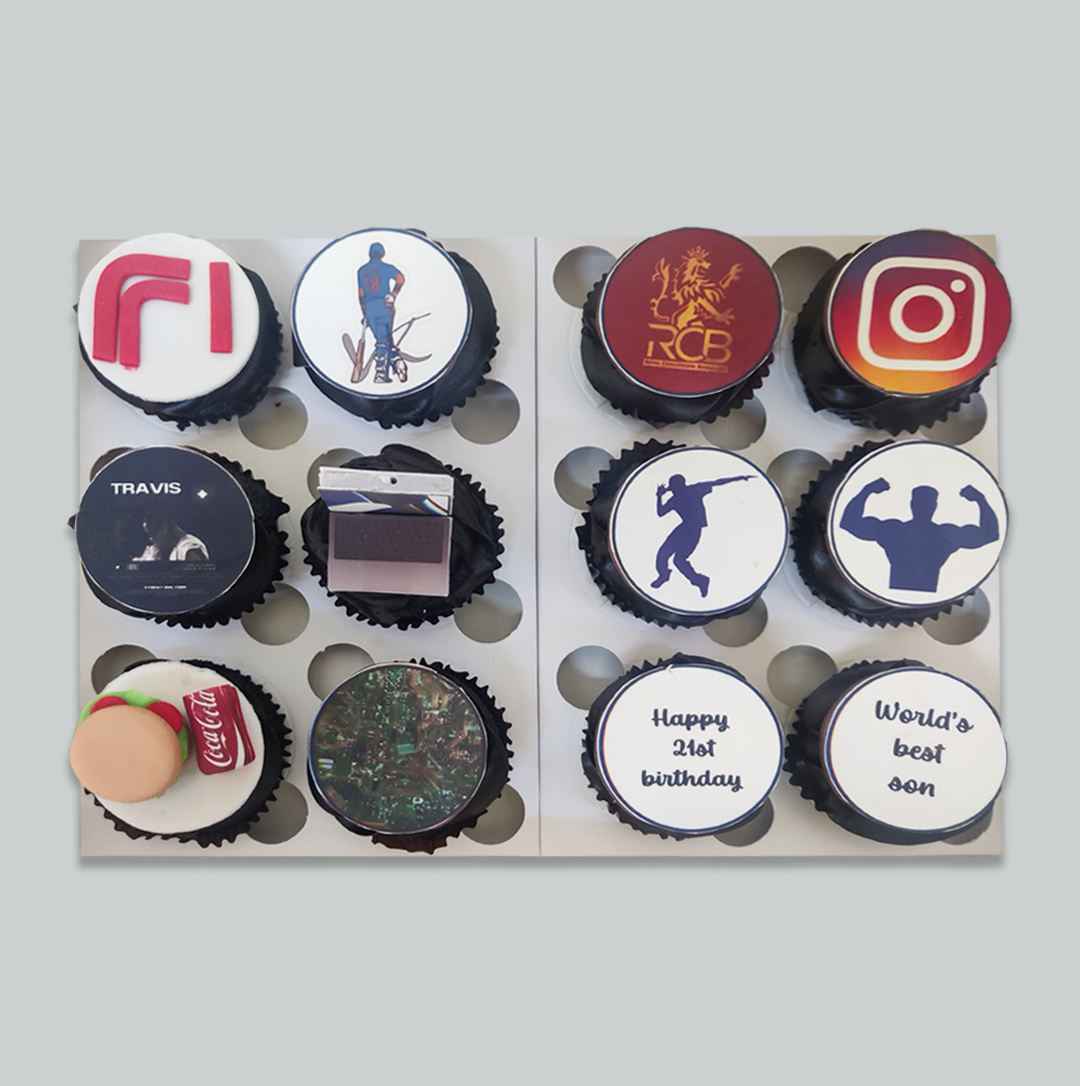 Colourful Cupcakes - Crave by Leena