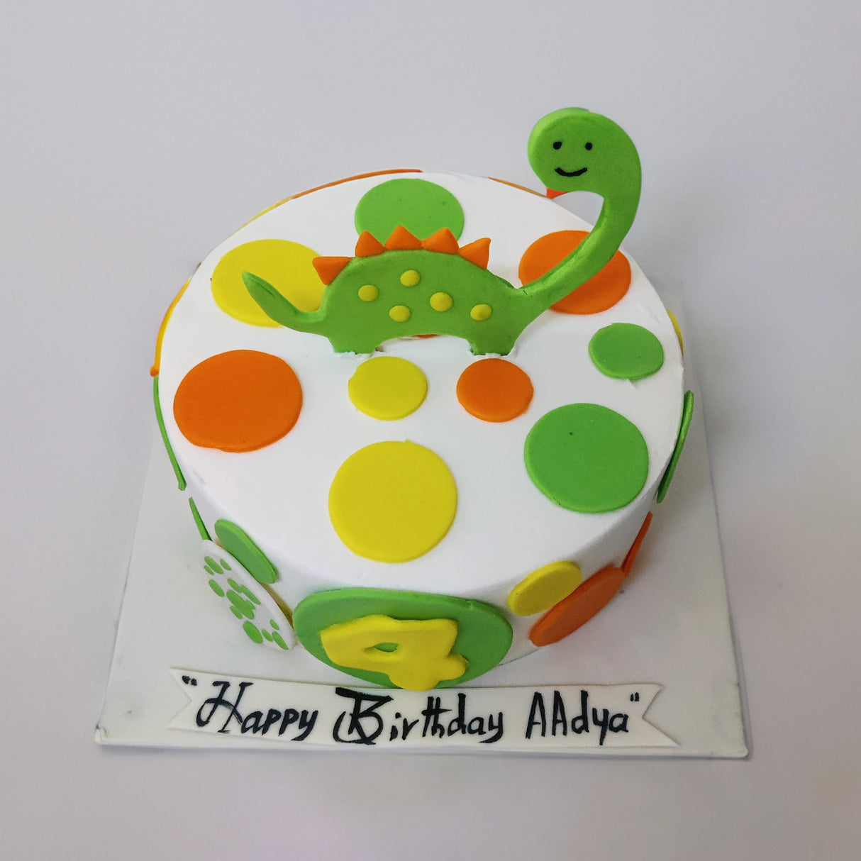 2D Dino cake - Crave by Leena