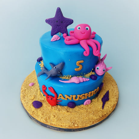 Dolphin Cake - Crave by Leena