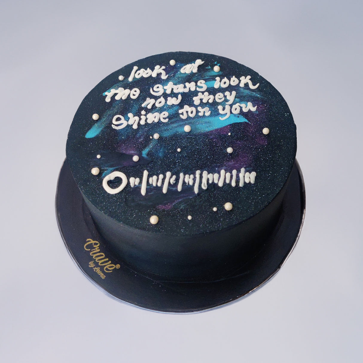Dreamy Spotify cake - Crave by Leena