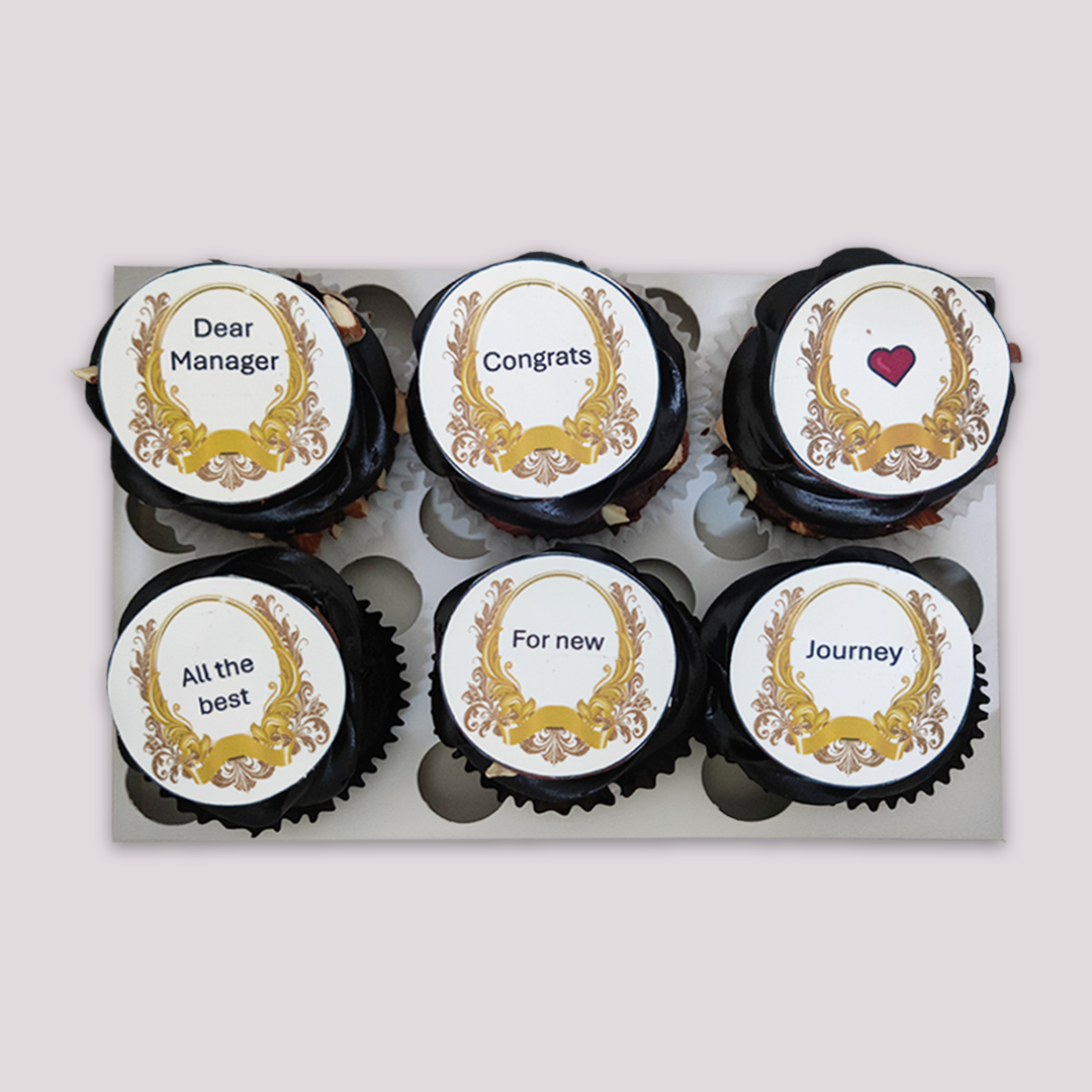 Edible Print Cupcakes - Crave by Leena