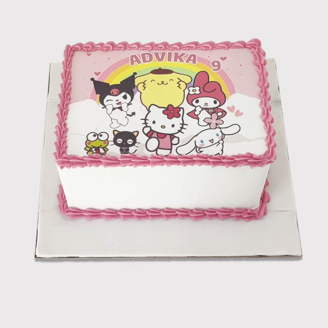 Edible Printed Cake - Crave by Leena