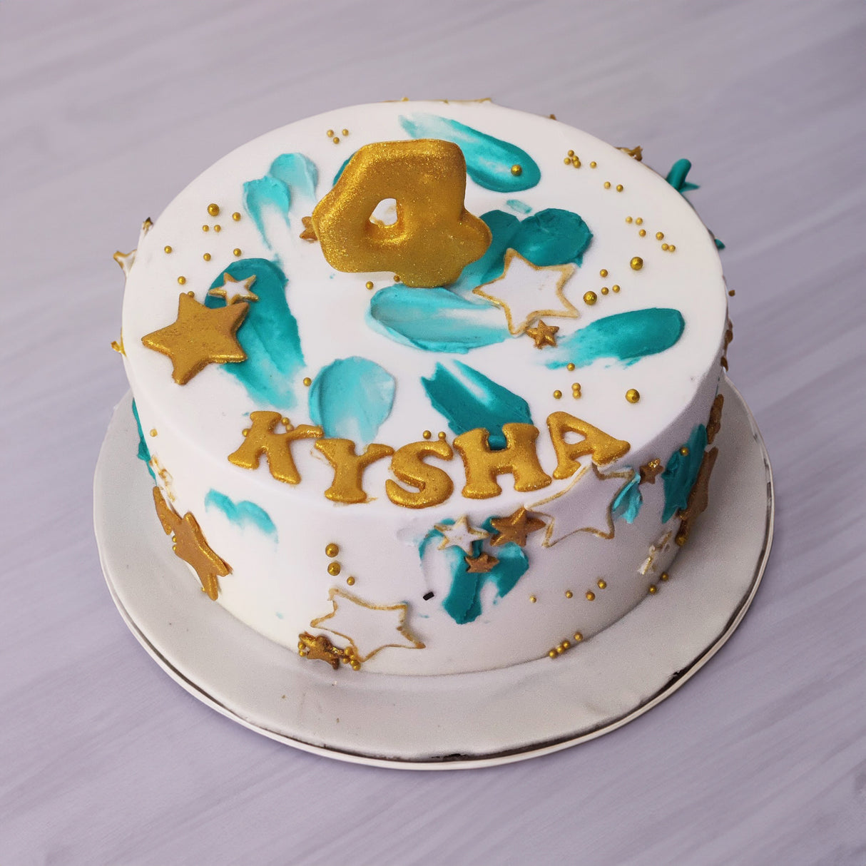 Elegant Stars Theme Cake - Crave by Leena