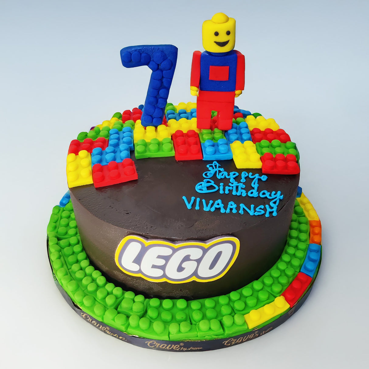 Flat Lego Cake - Crave by Leena