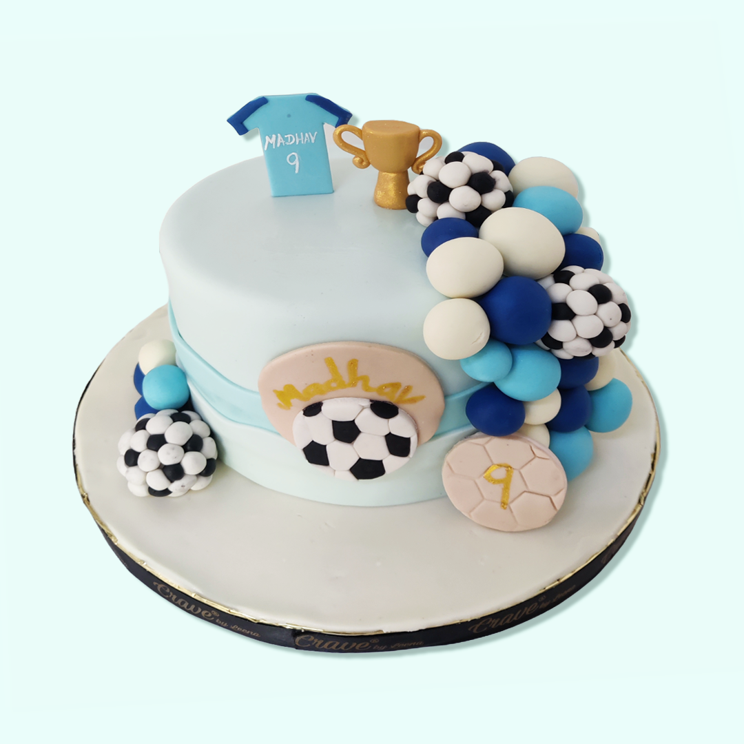 Football Champion Cake - Crave by Leena