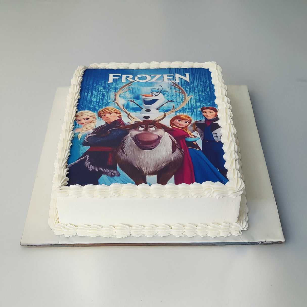Frozen Photo Cake - Crave by Leena