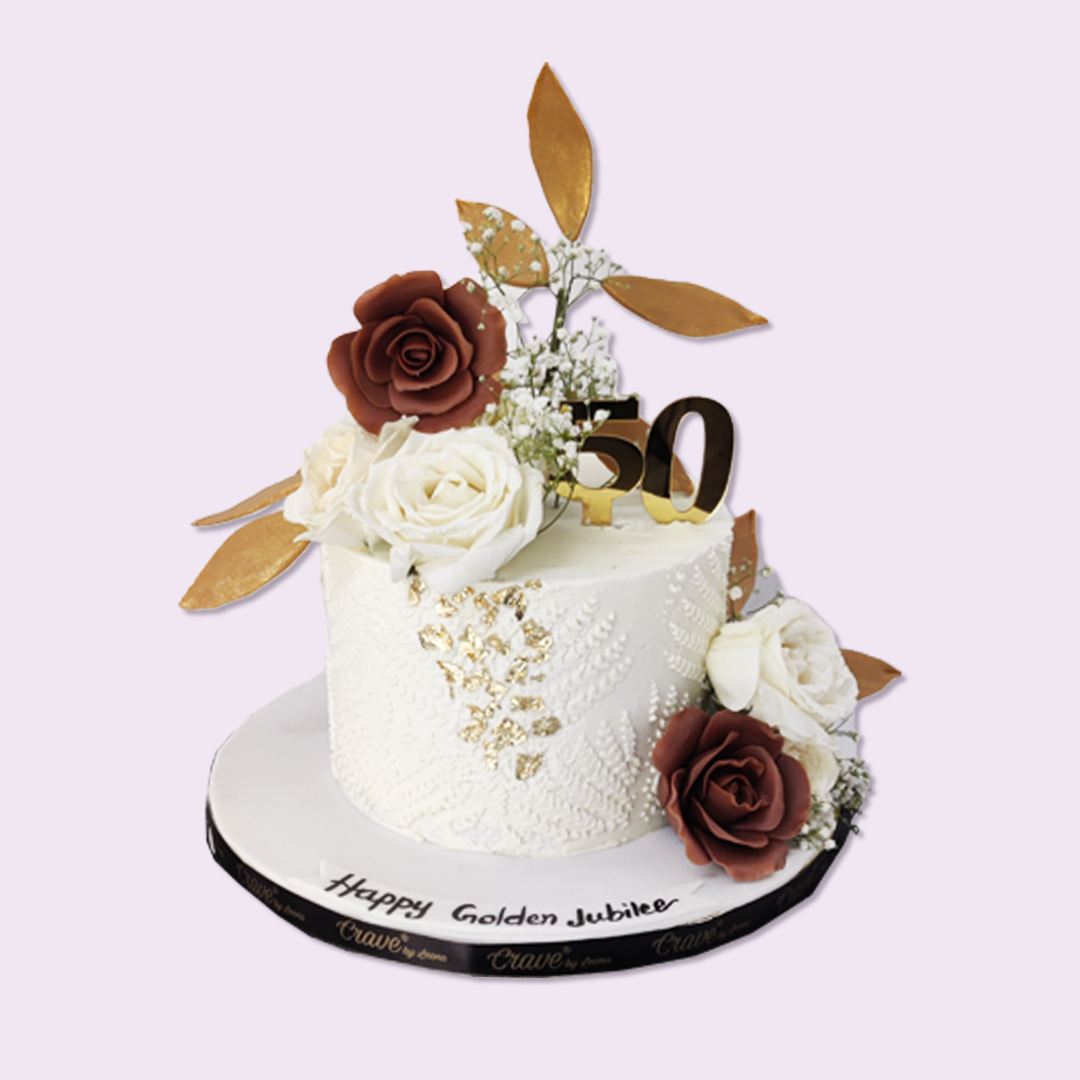 Gold and White Beauty - Crave by Leena