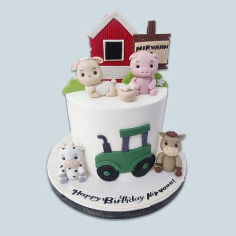 Happy Farm Animals - Crave by Leena