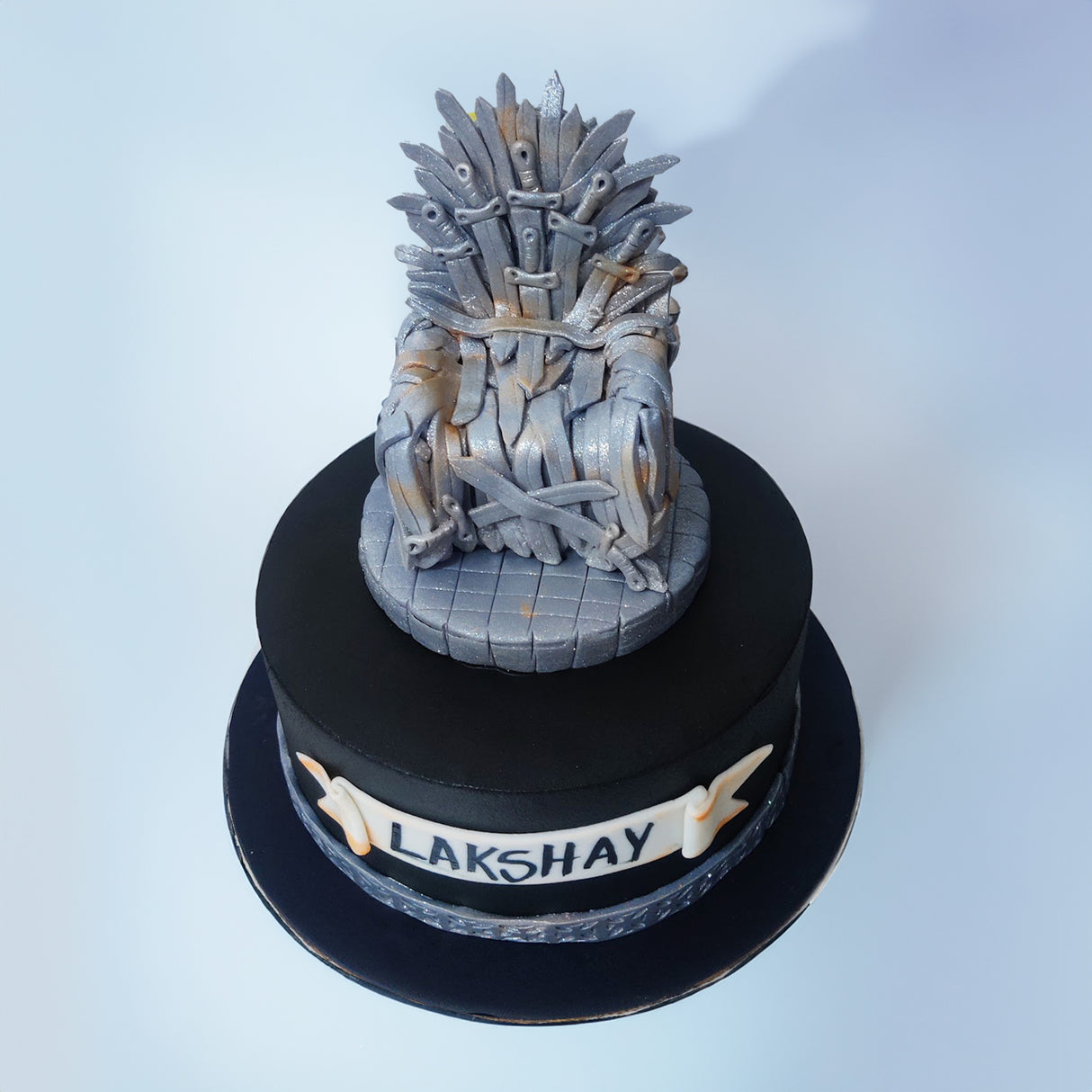 Iron Throne theme cake - Crave by Leena
