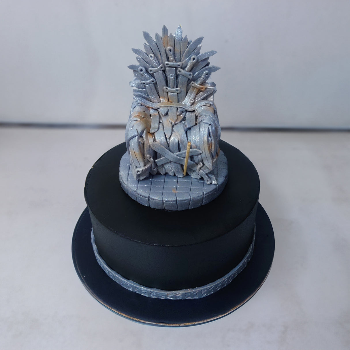Iron Throne theme cake - Crave by Leena