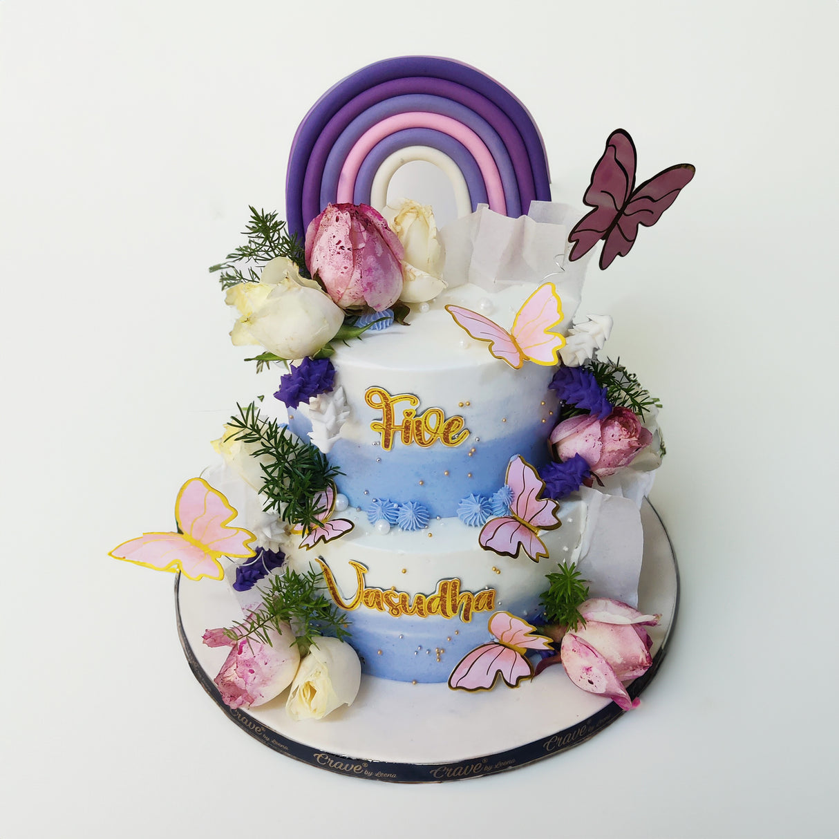 Lavender Butterfly Cake - Crave by Leena
