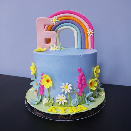 Lavender elegance cake - Crave by Leena