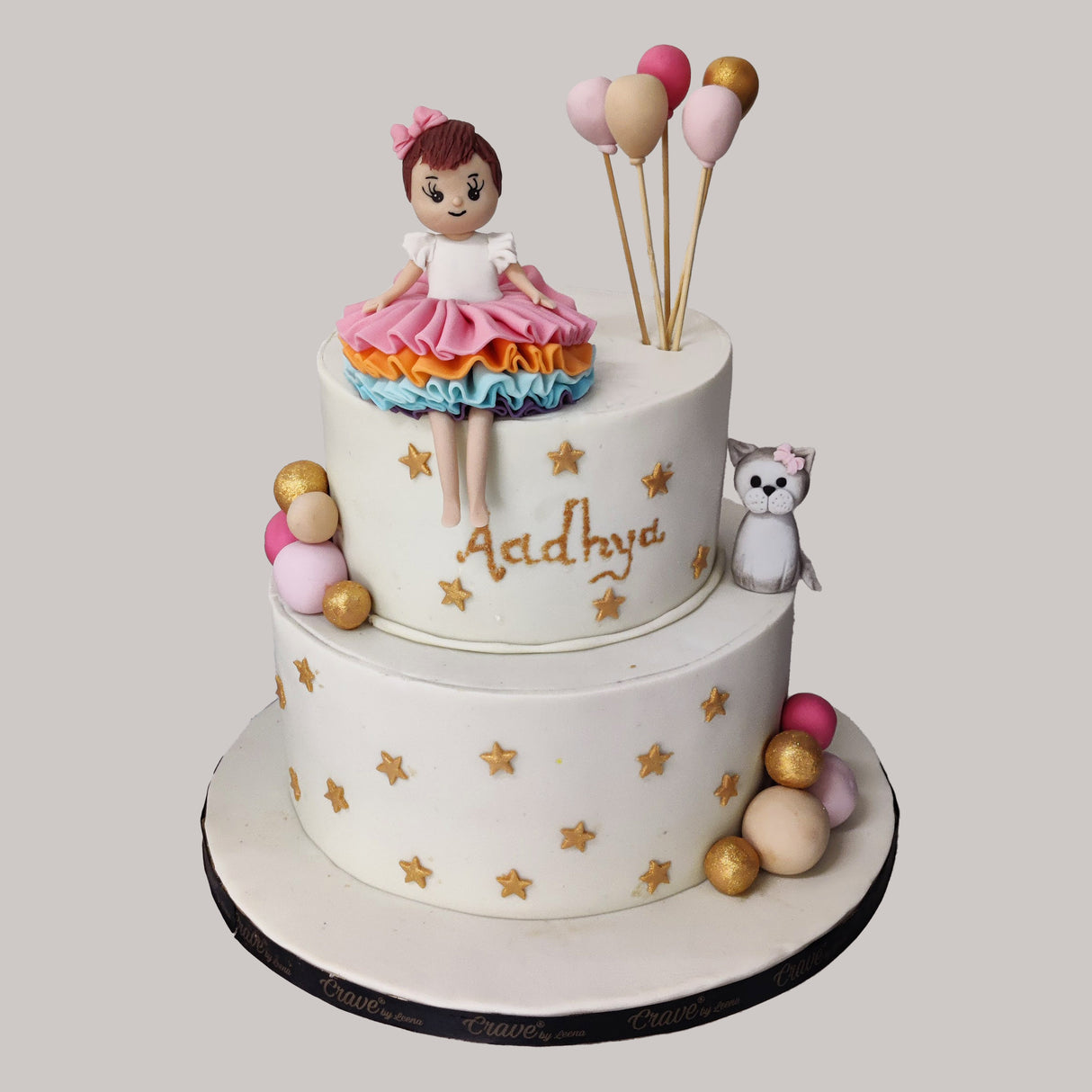 Little Princess In Her Colourful Dress - Crave by Leena