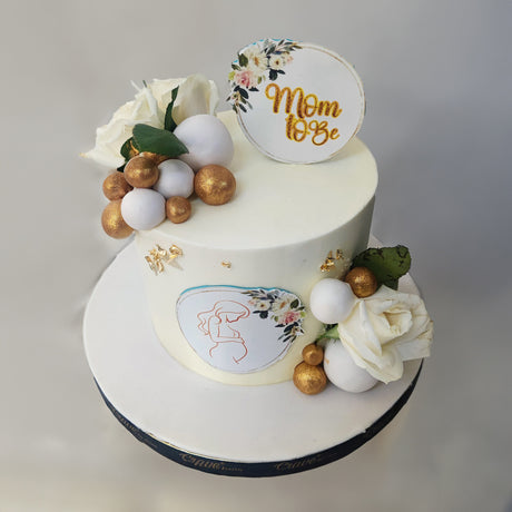 Mommy-to-Be Cake - Crave by Leena