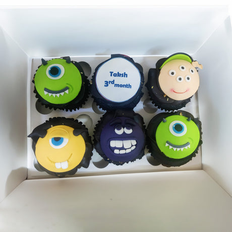 Monsters University Cupcakes - Crave by Leena