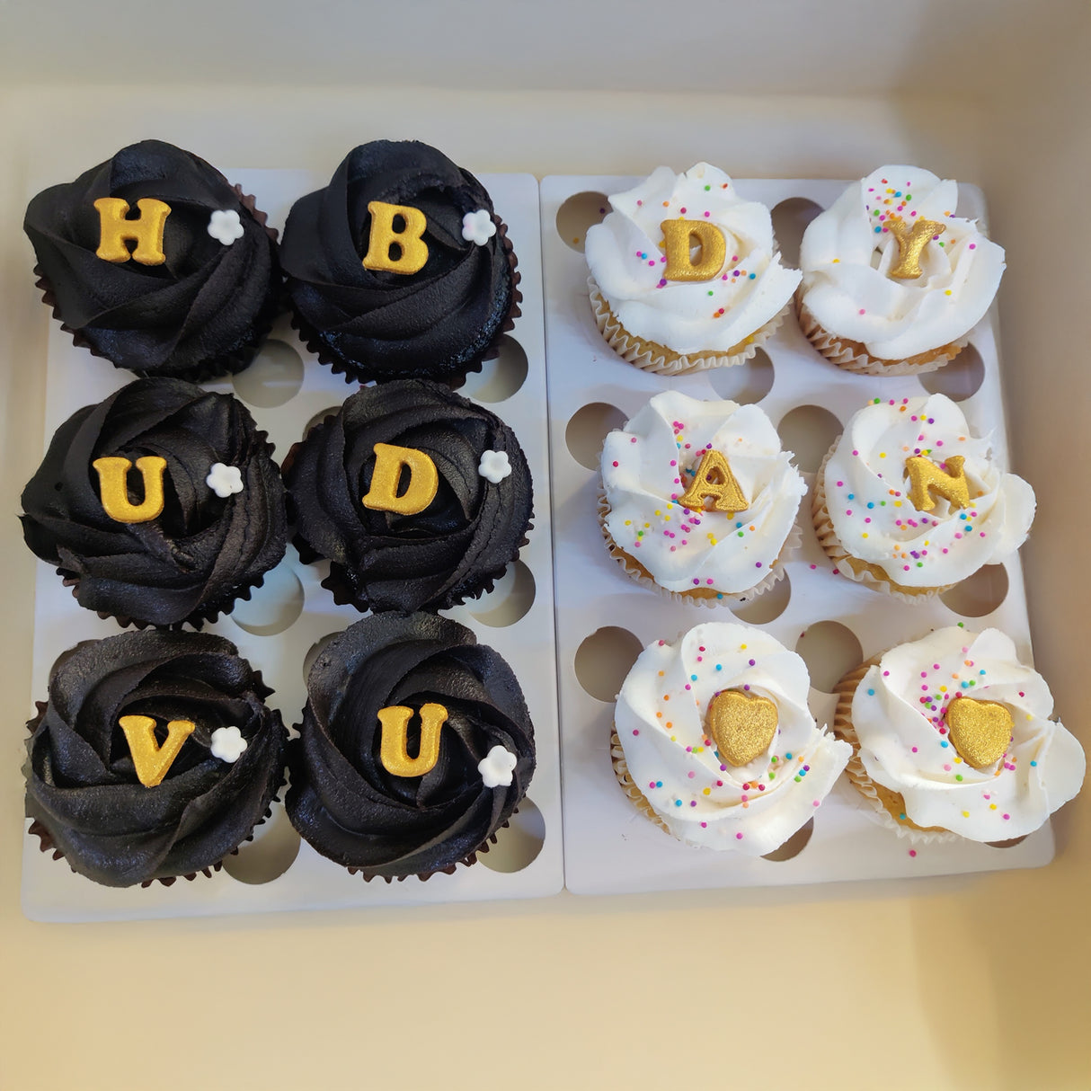 My Golden Friend cupcakes - Crave by Leena