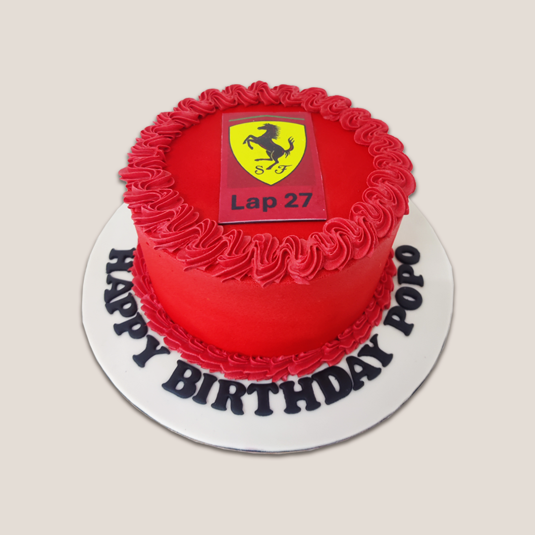 My Ferrari Cake - Crave by Leena