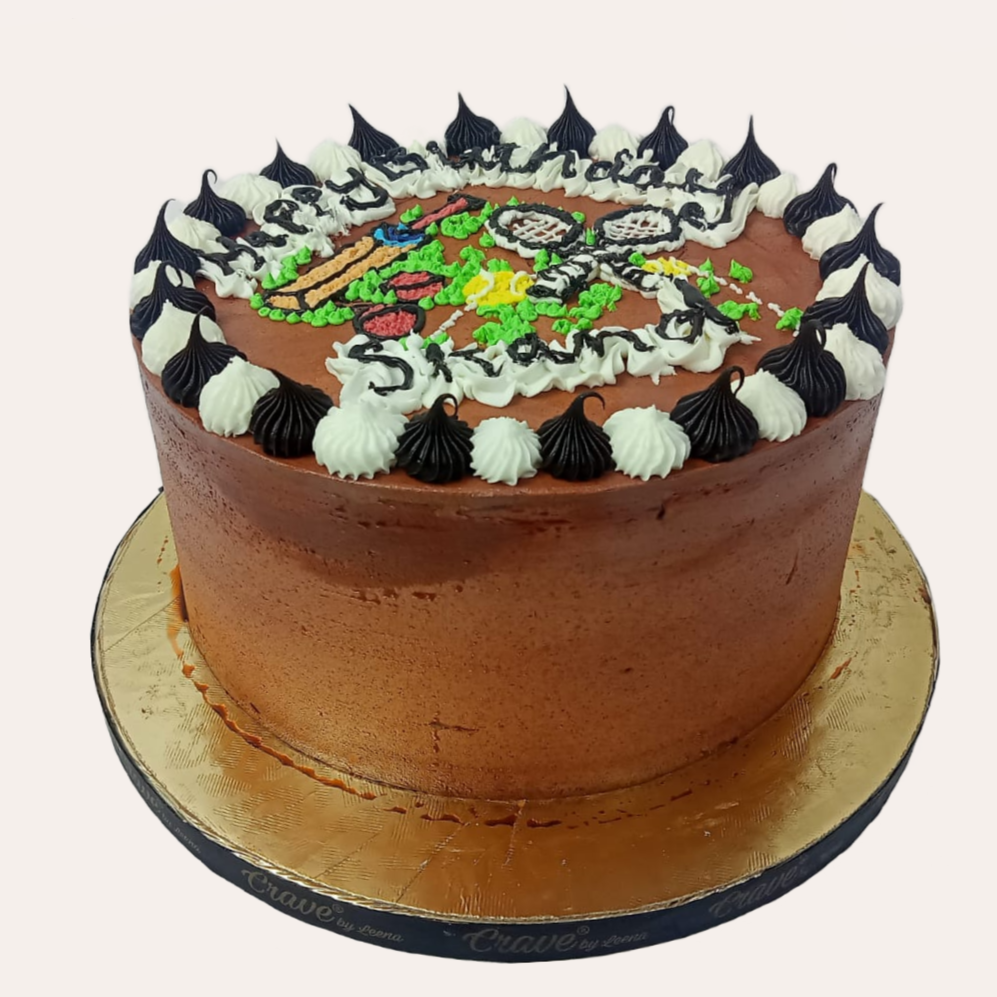 Chocolate truffle in buttercream - Crave by Leena