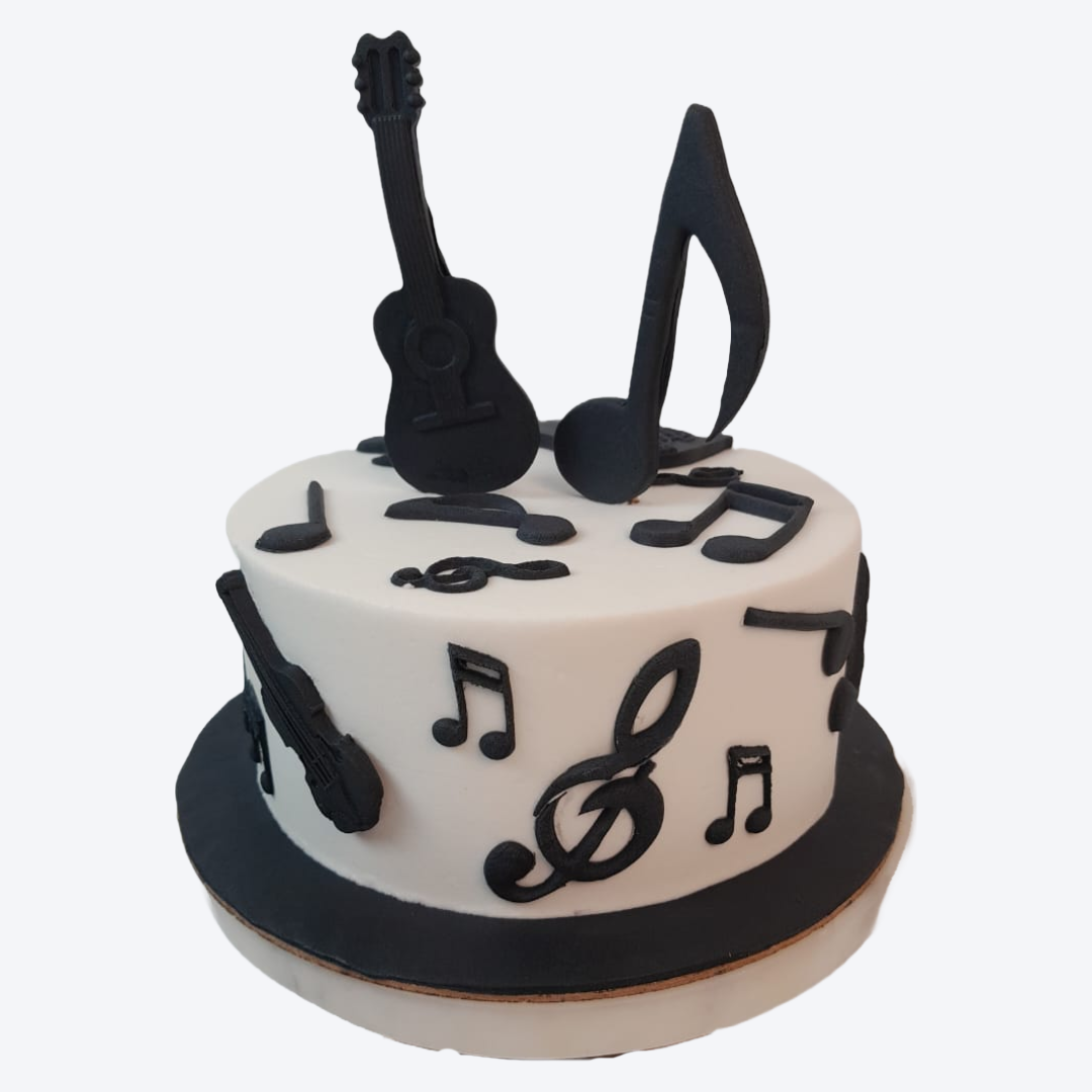 Guitar cake - Crave by Leena