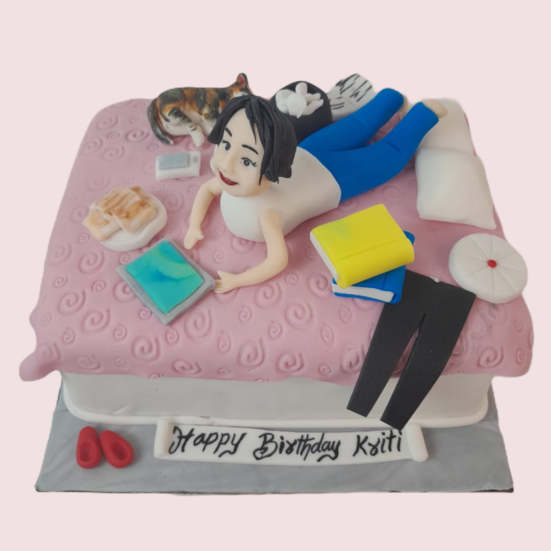 1.75kg White & Black Flavour A Girls Gotta Chill with her Cats - Crave by Leena