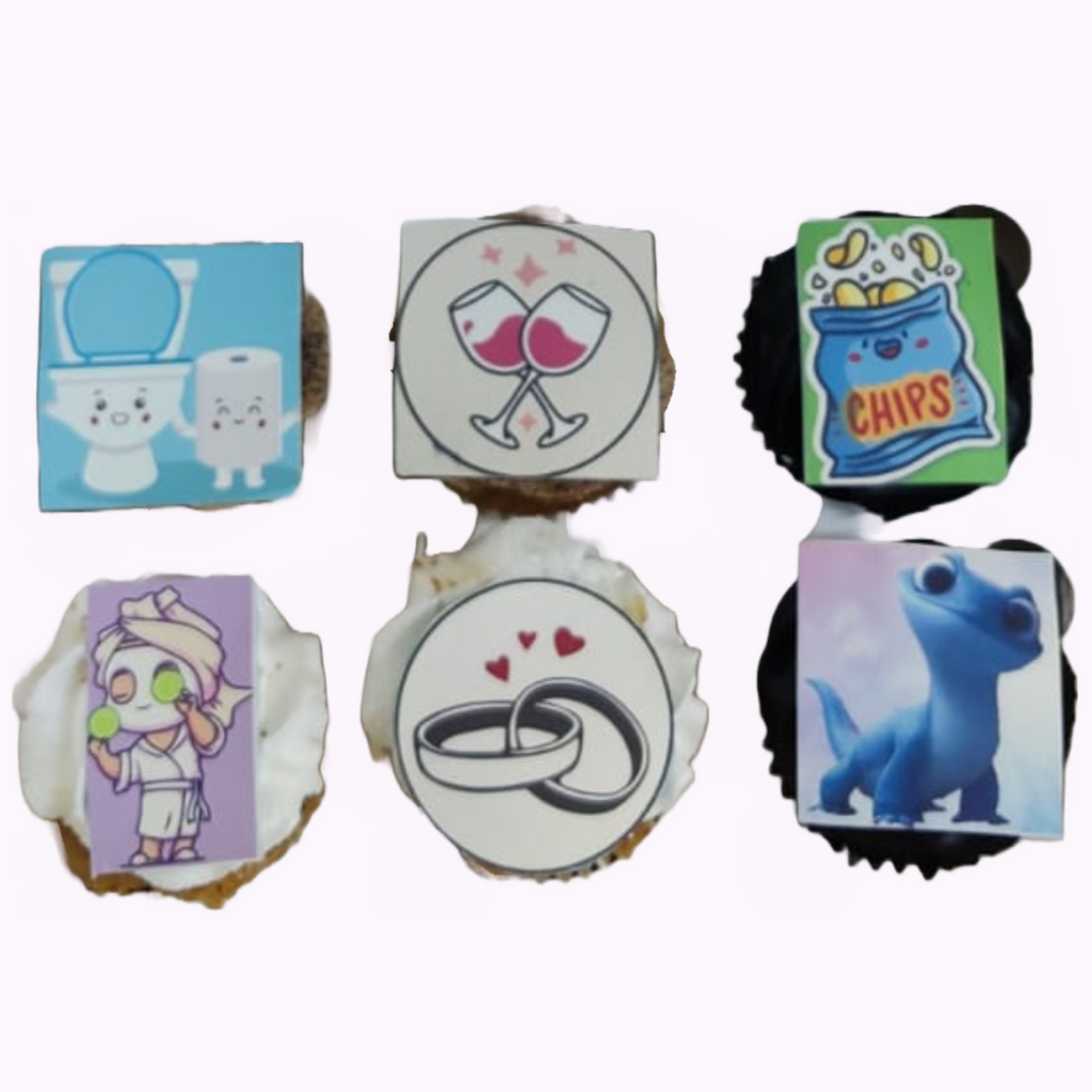 Assorted SBR Cupcakes ( box of 6 ) - Crave by Leena