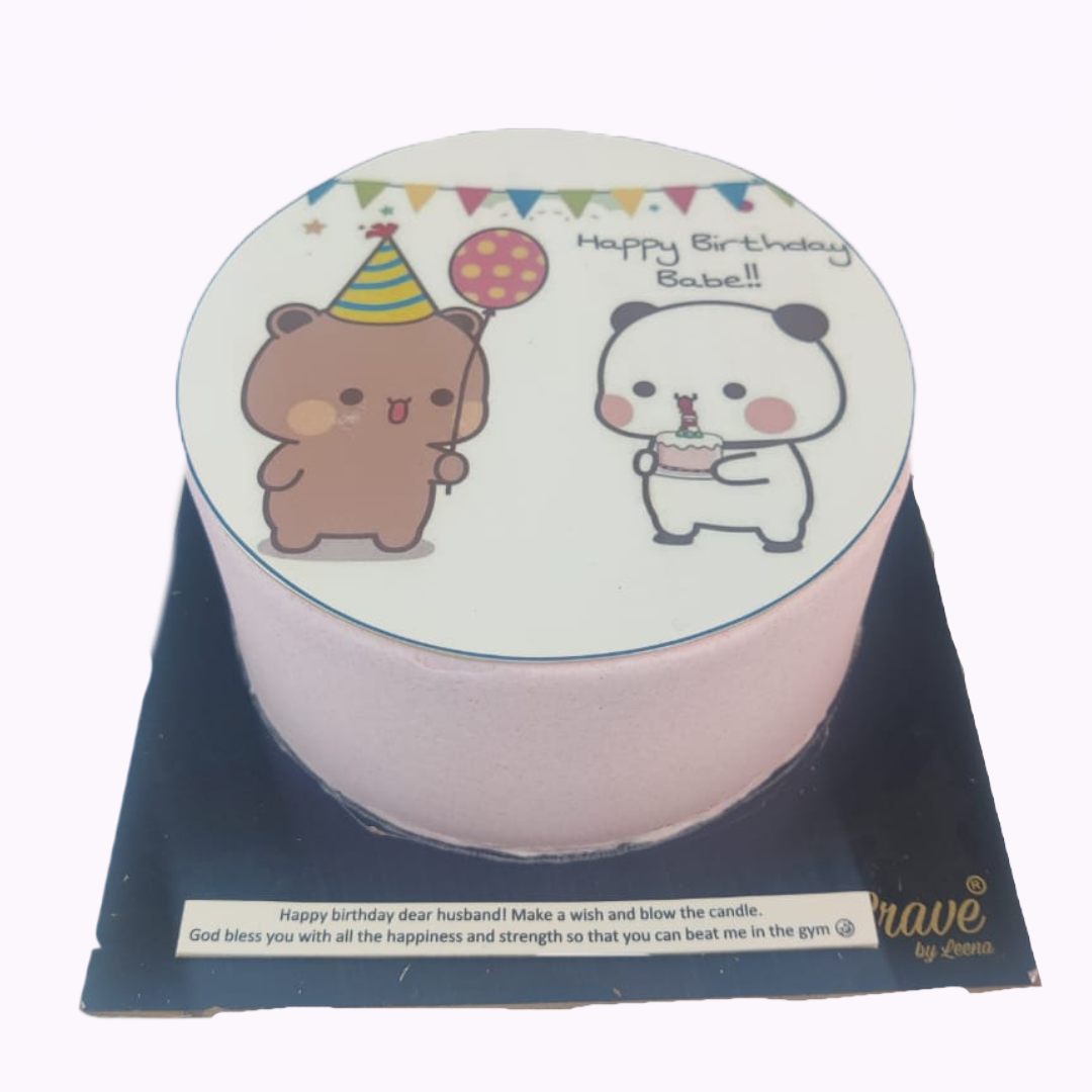 Bubu edible print - Crave by Leena