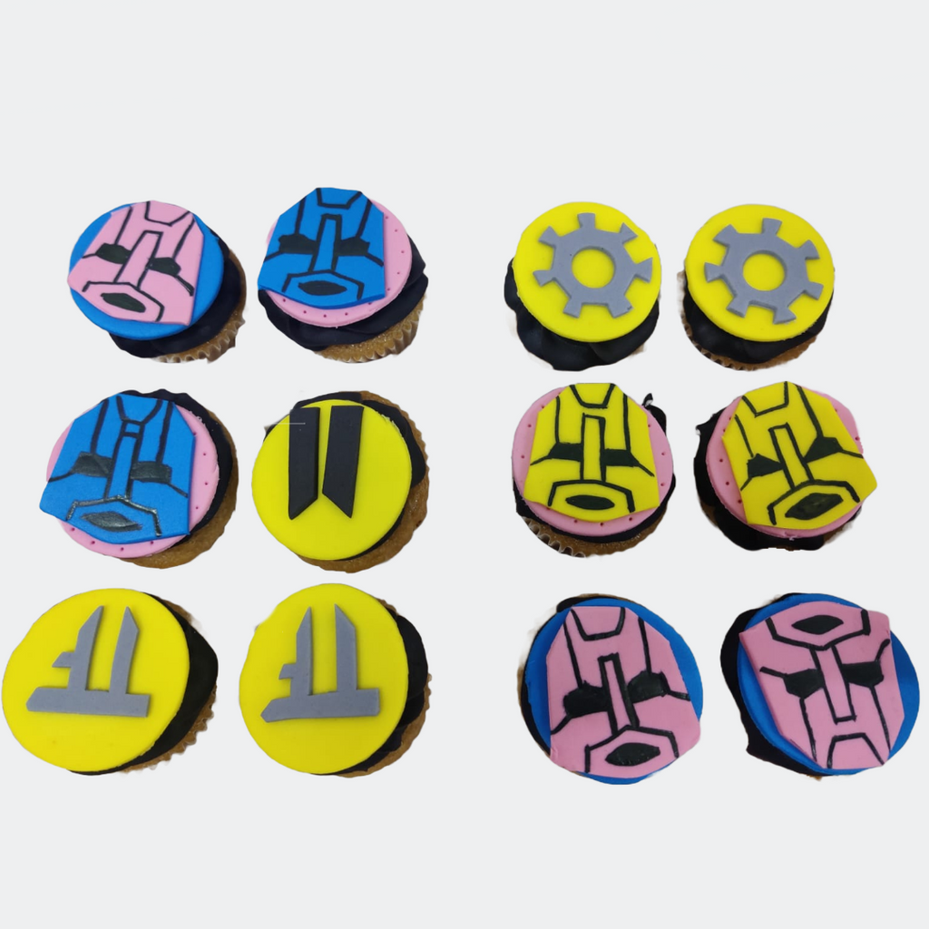 Transformer cupcakes (Box of 24 ) - Crave by Leena