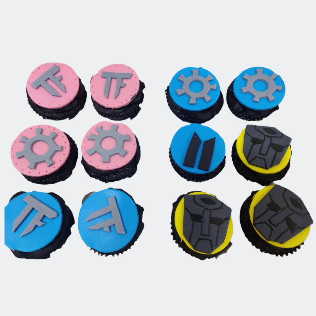 Transformer cupcakes (Box of 24 ) - Crave by Leena