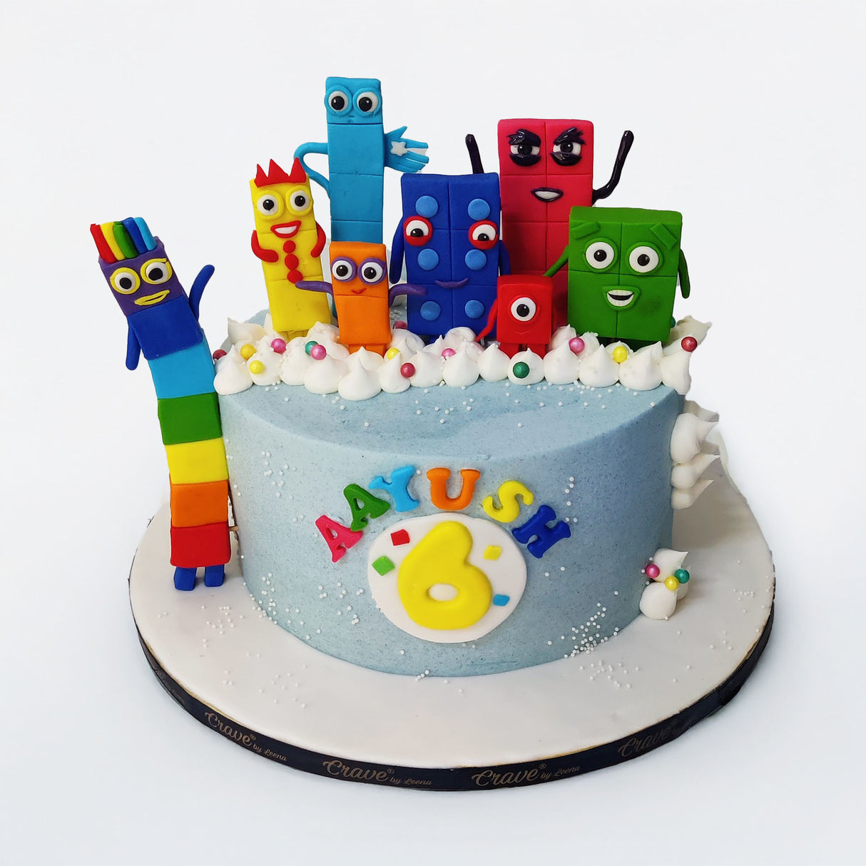 Number Blocks cake 2.0 - Crave by Leena