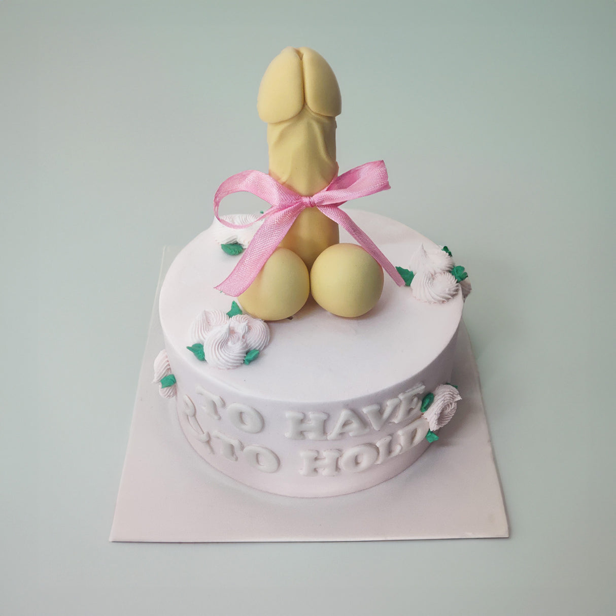 Pastel Pink Bachelorette Cake - Crave by Leena