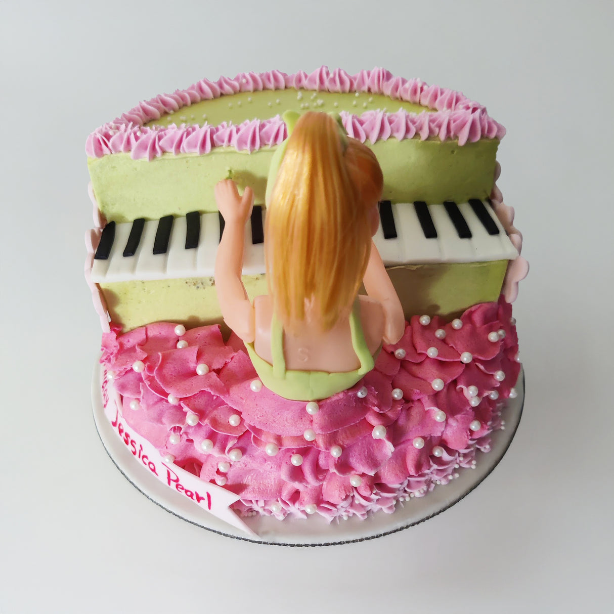 Barbie’s Dreamy Piano Cake - Crave by Leena