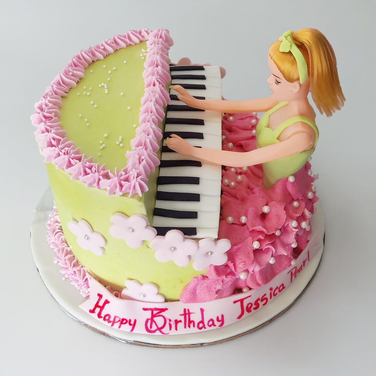 Barbie’s Dreamy Piano Cake - Crave by Leena