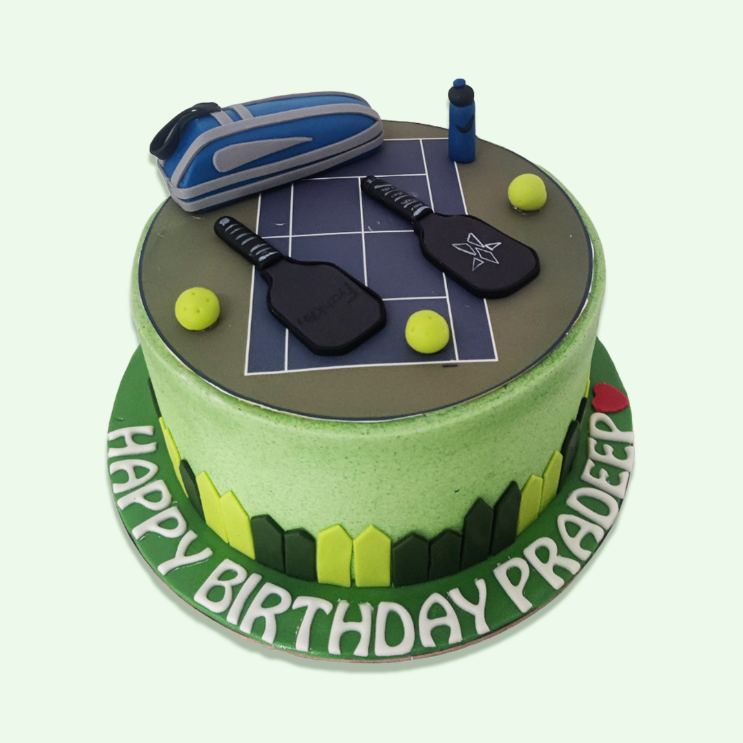 Pickle Ball Cake - Crave by Leena