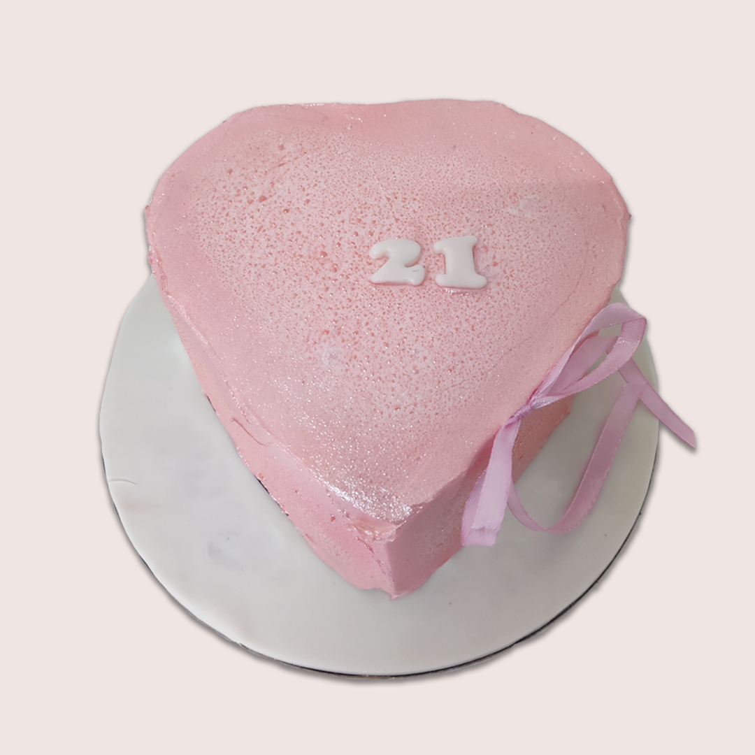 Pink Shine Cake - Crave by Leena