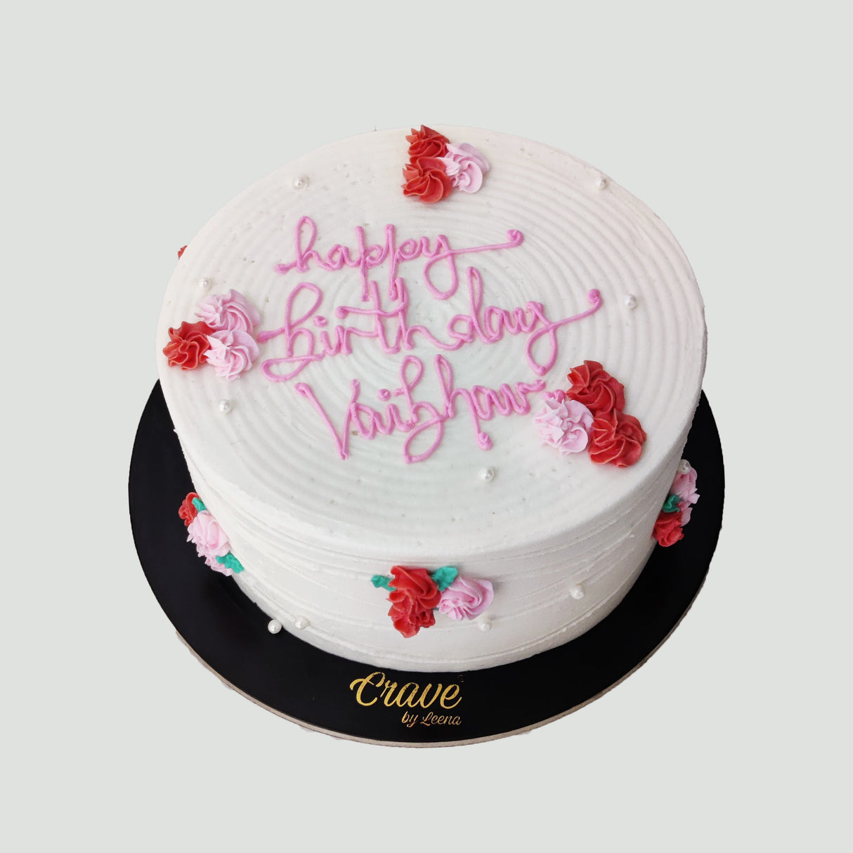 Piped Florals - Crave by Leena