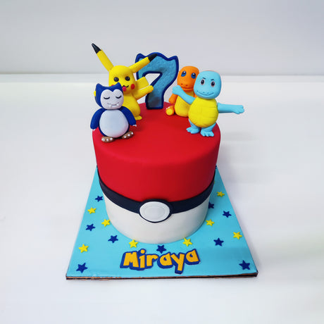 Epic Pokémon Theme Cake - Crave by Leena