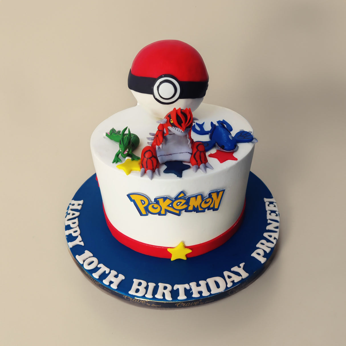 Pokemon theme cake - Crave by Leena