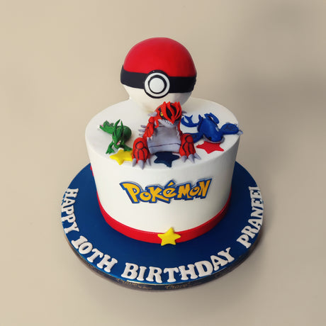 Pokemon theme cake - Crave by Leena