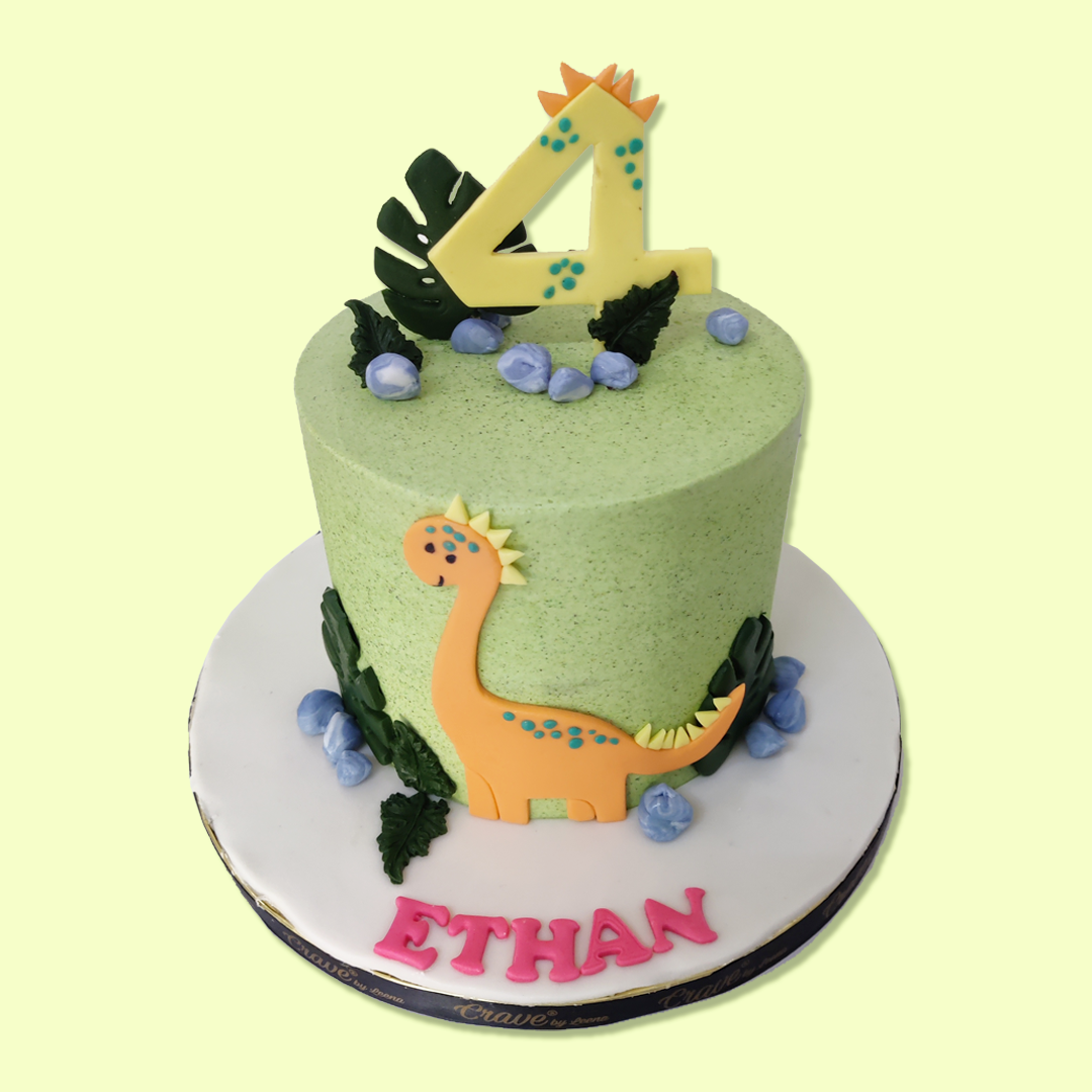Pretty Lil DIno Cake - Crave by Leena