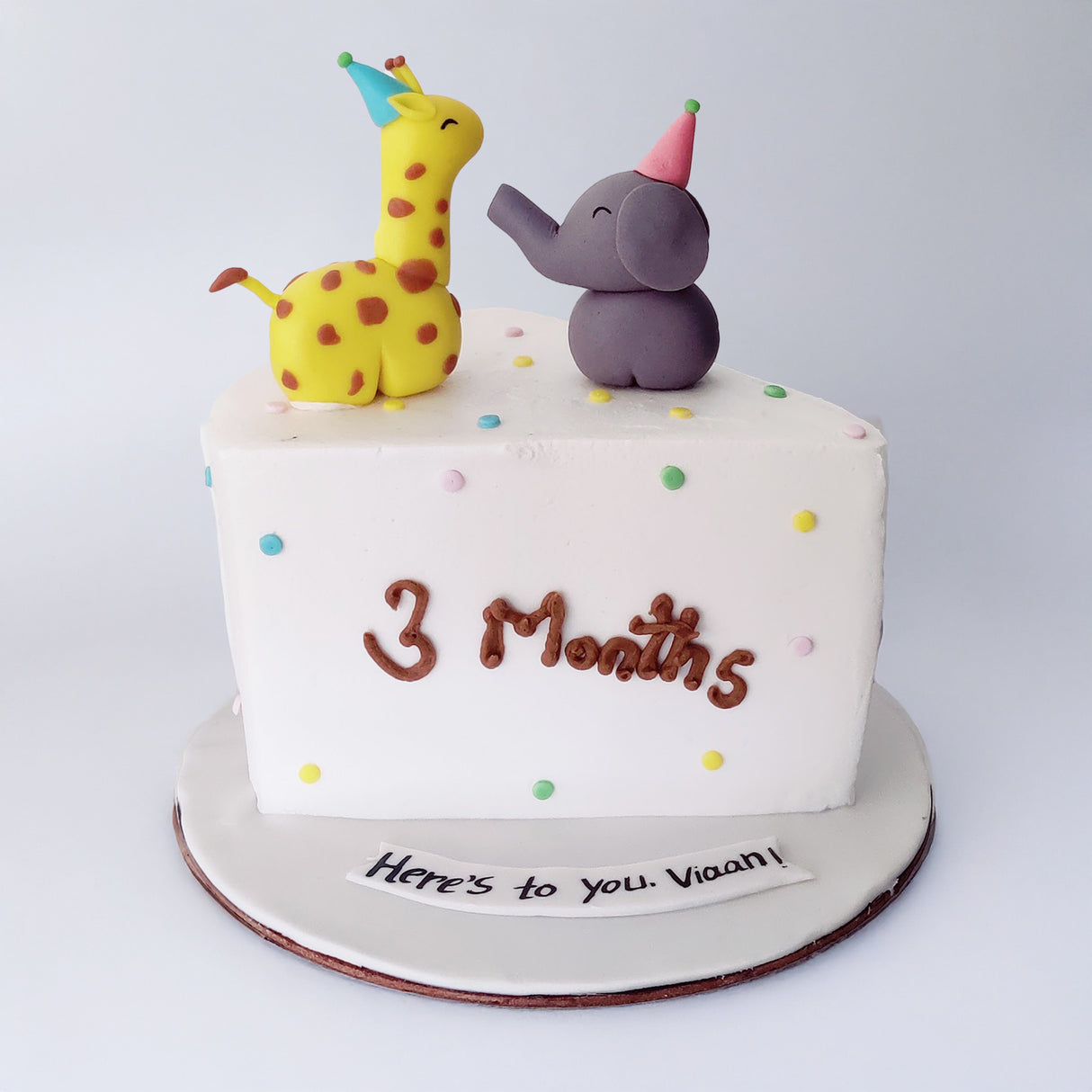 Polka Dot Party Cake - Crave by Leena