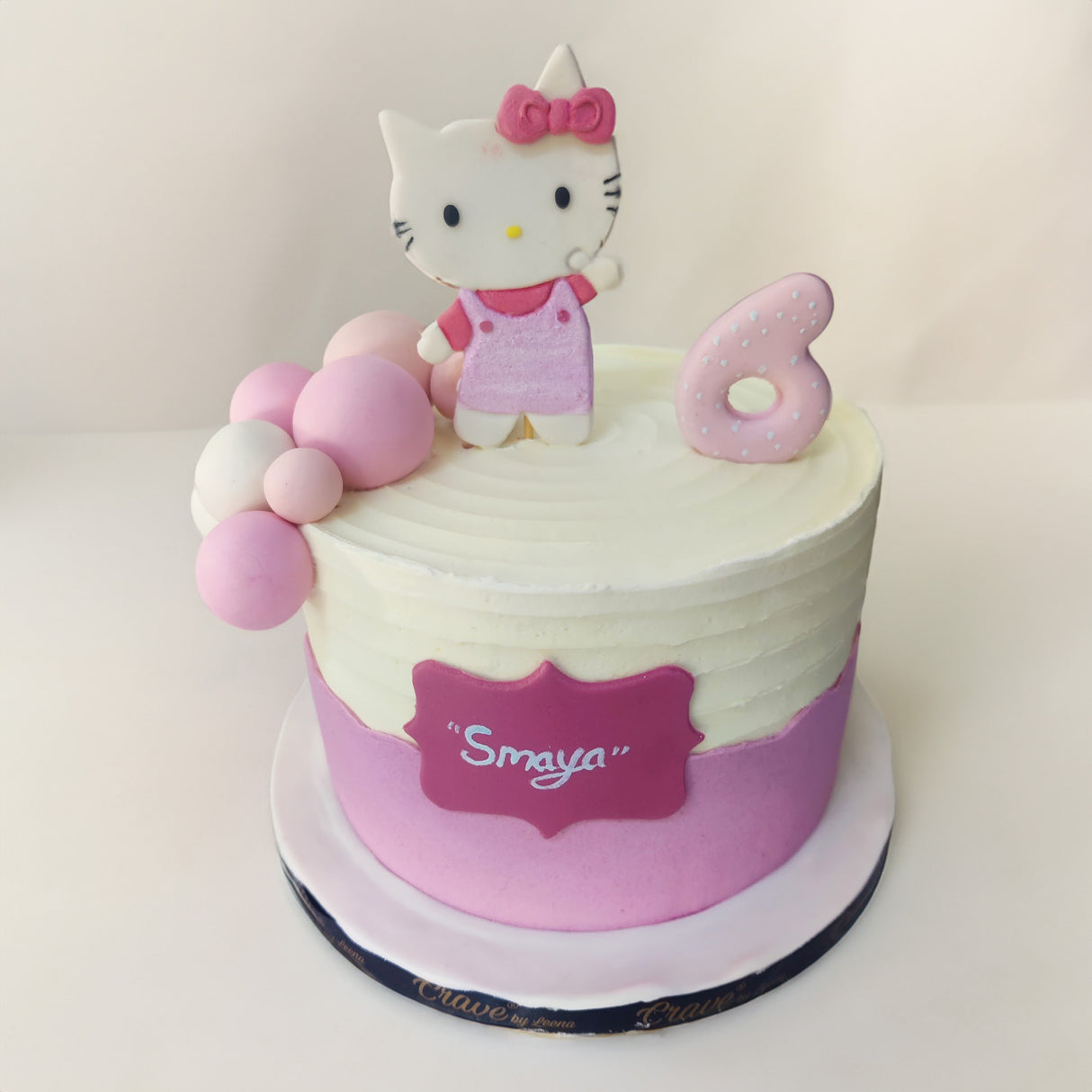 Rainbow Sponge Hello Kitty Cake - Crave by Leena